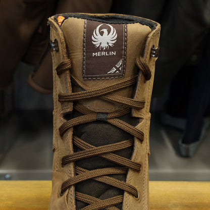 MERLIN マーリン 防水/防寒 レザーライディングブーツ 【ブラウン】Bandit D3O® Waterproof Boot