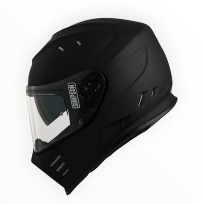 SIMPSON シンプソン ”Venom"  フルフェイスヘルメット Matt Black 【装飾品】
