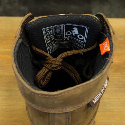 MERLIN マーリン 防水/防寒 レザーライディングブーツ 【ブラウン】Bandit D3O® Waterproof Boot