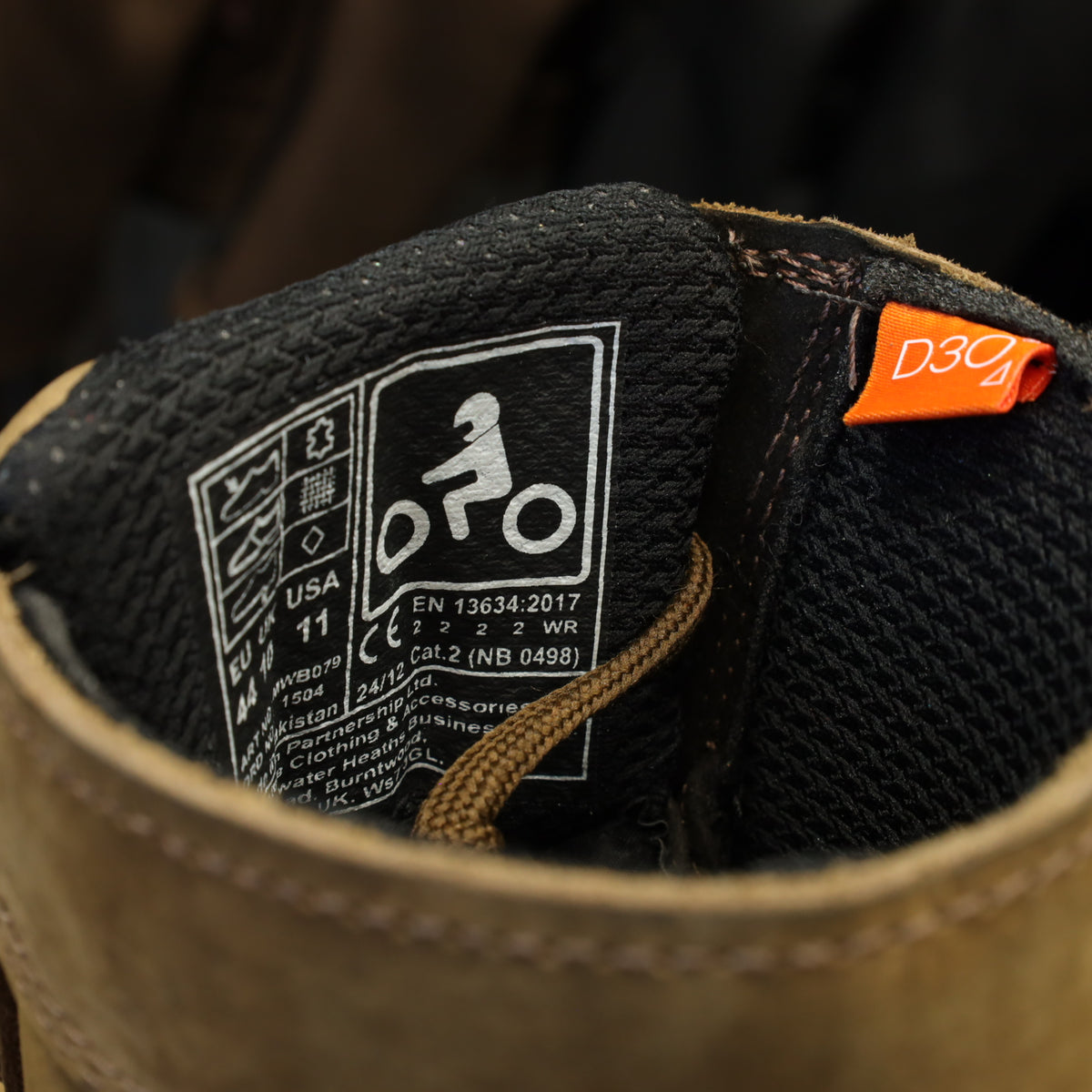 MERLIN マーリン 防水/防寒 レザーライディングブーツ 【ブラウン】Bandit D3O® Waterproof Boot