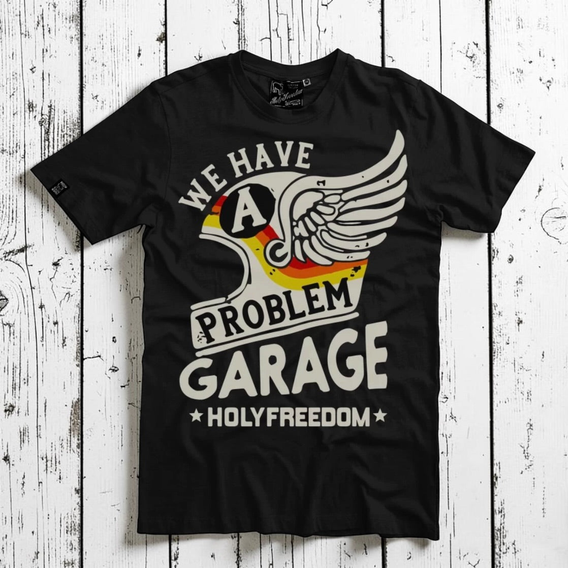 HOLYFREEDOM（ホーリーフリーダム）半袖Tシャツ "WING T-SHIRT" 【ブラック】