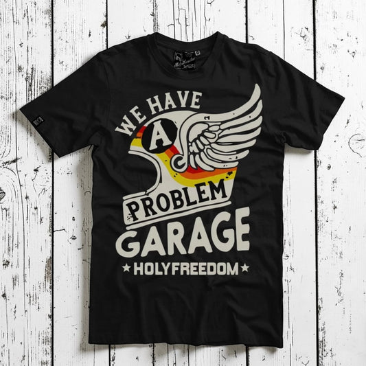 HOLYFREEDOM（ホーリーフリーダム）半袖Tシャツ "WING T-SHIRT" 【ブラック】