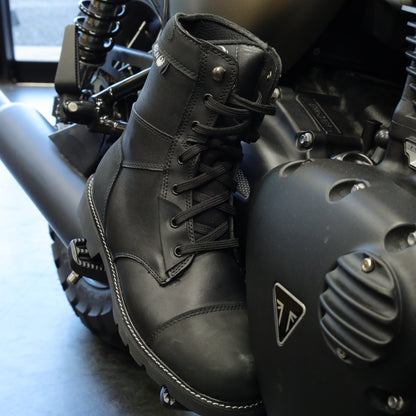 MERLIN マーリン 防水/防寒 レザーライディングブーツ 【ブラック】Bandit D3O® Waterproof Boot