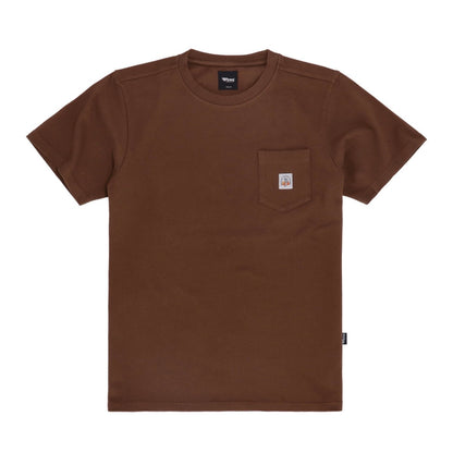 Roeg（ローグ）半袖Tシャツ "Ryder t-shirt" 【ブラウン】