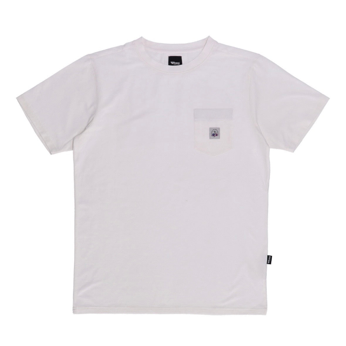 Roeg（ローグ）半袖Tシャツ "Kane t-shirt" 【ホワイト】