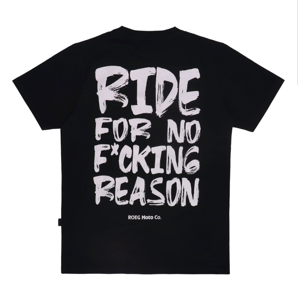 Roeg（ローグ）半袖Tシャツ "Kane plain t-shirt" 【ブラック】