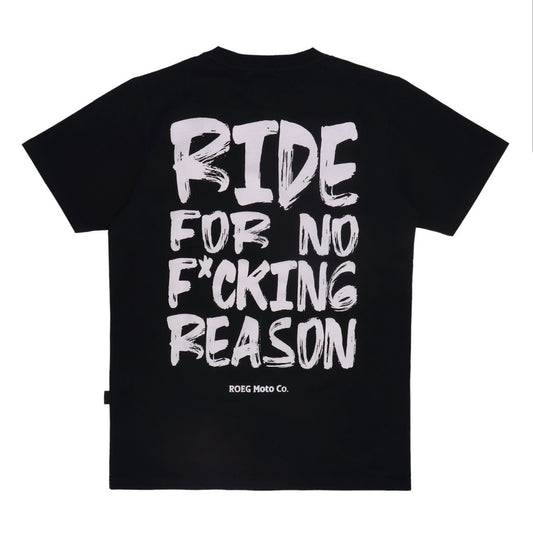 Roeg（ローグ）半袖Tシャツ "Kane plain t-shirt" 【ブラック】