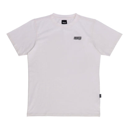 Roeg（ローグ）半袖Tシャツ "Kane plain t-shirt" 【ホワイト】