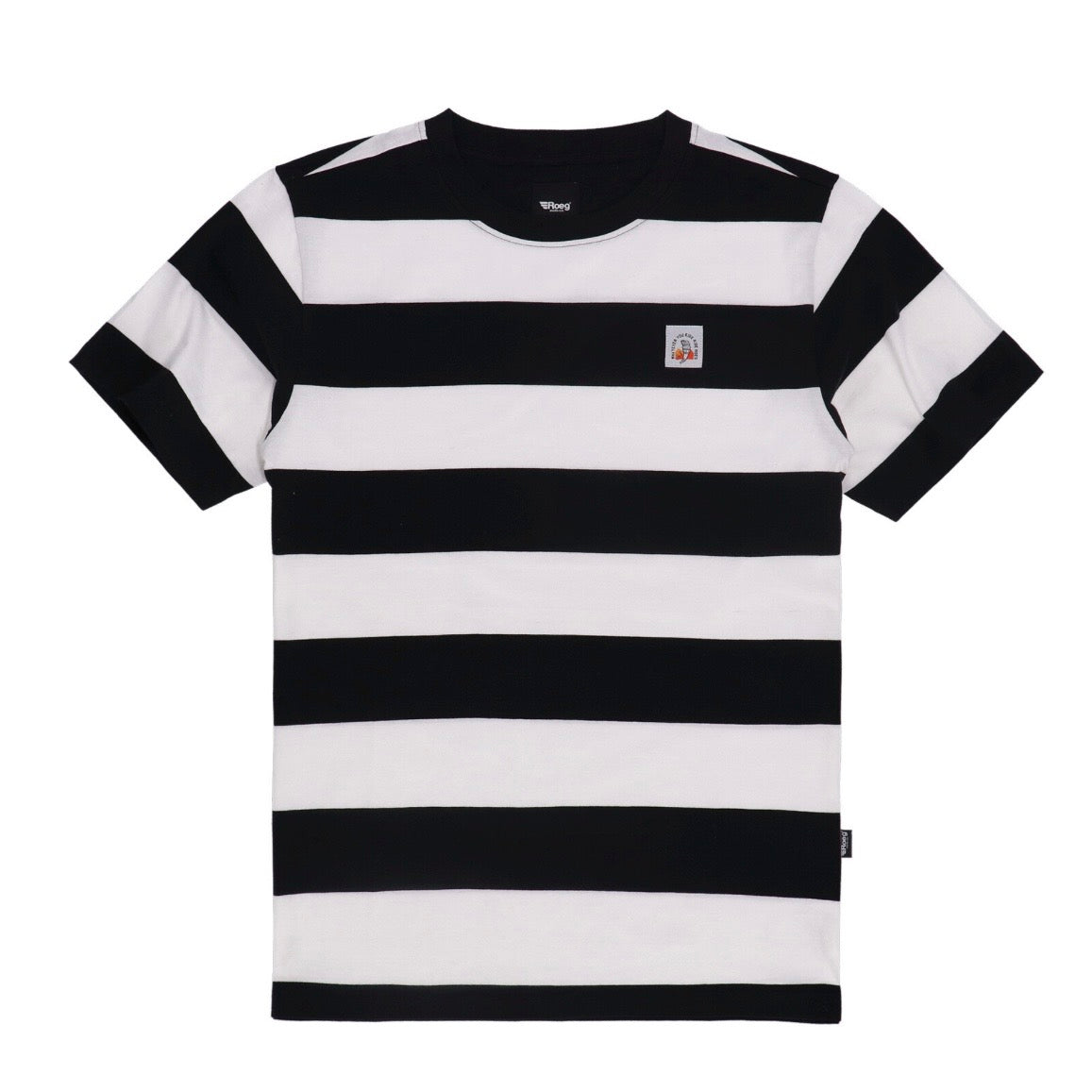Roeg（ローグ）半袖Tシャツ "Billy t-shirt" 【ホワイト/ブラック】