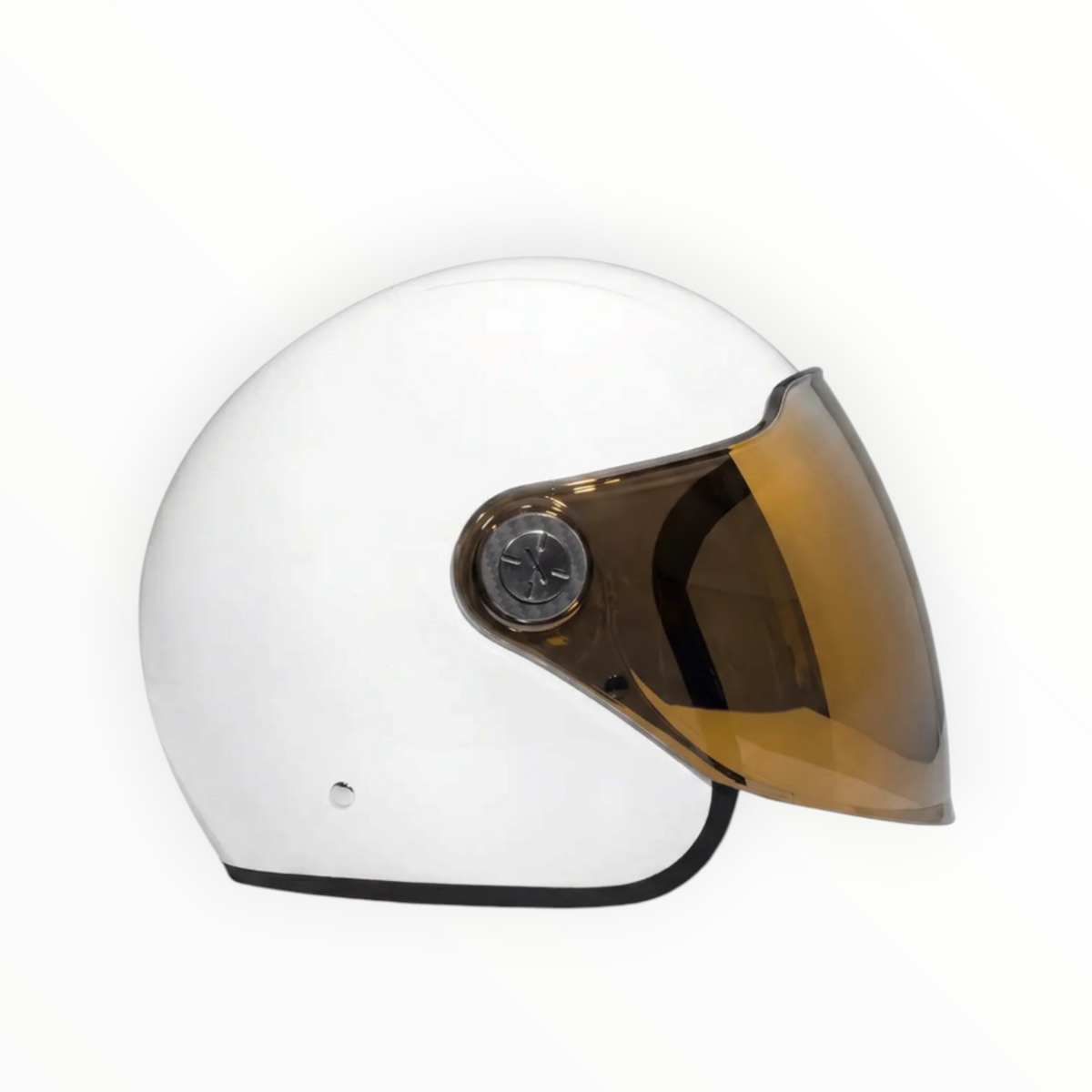 DMD（ディーエムディ）シールド【P1 COVER VISOR GOLD MIRRORED】ジェットヘルメット "P1" 専用
