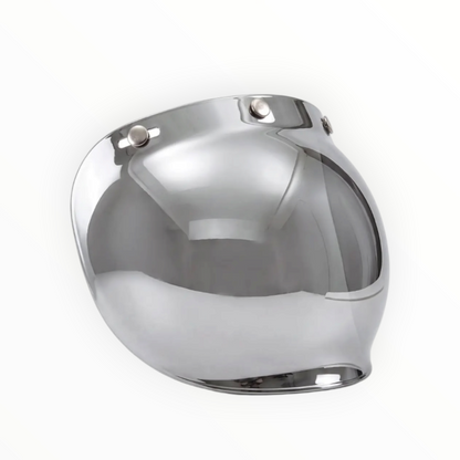 DMD（ディーエムディ）バブルシールド【BUBBLE VISOR SILVER MIRRORED】ジェットヘルメット "RETRO" 専用