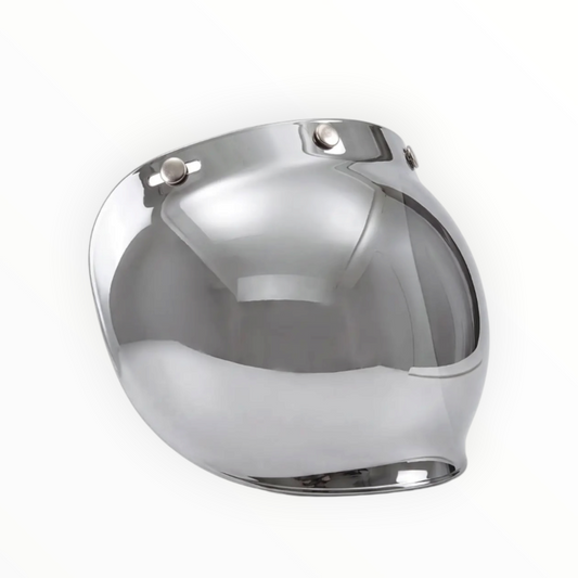 DMD（ディーエムディ）バブルシールド【BUBBLE VISOR SILVER MIRRORED】ジェットヘルメット "RETRO" 専用