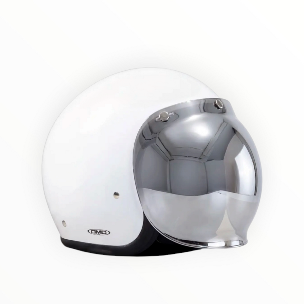 DMD（ディーエムディ）バブルシールド【BUBBLE VISOR SILVER MIRRORED】ジェットヘルメット "RETRO" 専用