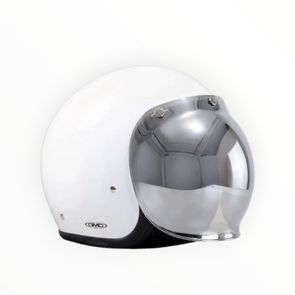 DMD（ディーエムディ）バブルシールド【BUBBLE VISOR SILVER MIRRORED】ジェットヘルメット "RETRO" 専用