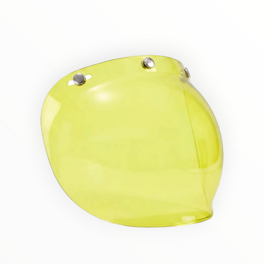 DMD（ディーエムディ）バブルシールド【BUBBLE VISOR YELLOW】ジェットヘルメット "RETRO" 専用