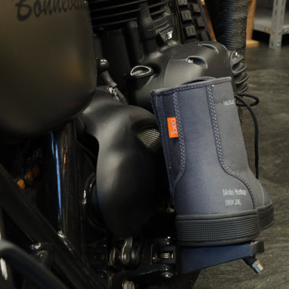 MERLIN マーリン ライディングシューズ "Knots Canvas D3O Boot" 【グレー】