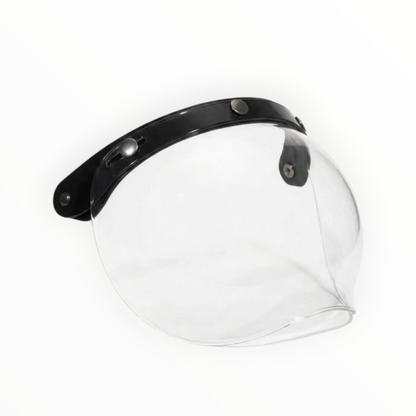DMD フリップアップシールド【FLIP-UP BUBBLE VISOR CLEAR】ジェットヘルメット "RETRO" 専用