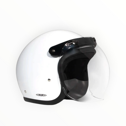DMD フリップアップシールド【FLIP-UP BUBBLE VISOR CLEAR】ジェットヘルメット "RETRO" 専用