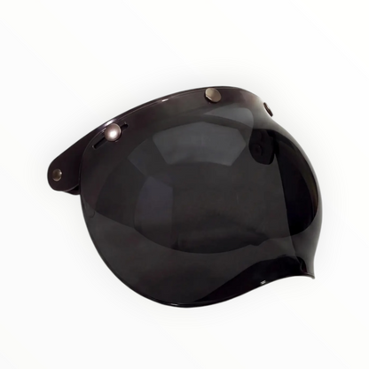 DMD フリップアップシールド【FLIP-UP BUBBLE VISOR SMOKE】ジェットヘルメット "RETRO" 専用