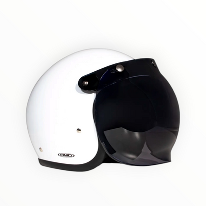 DMD フリップアップシールド【FLIP-UP BUBBLE VISOR SMOKE】ジェットヘルメット "RETRO" 専用