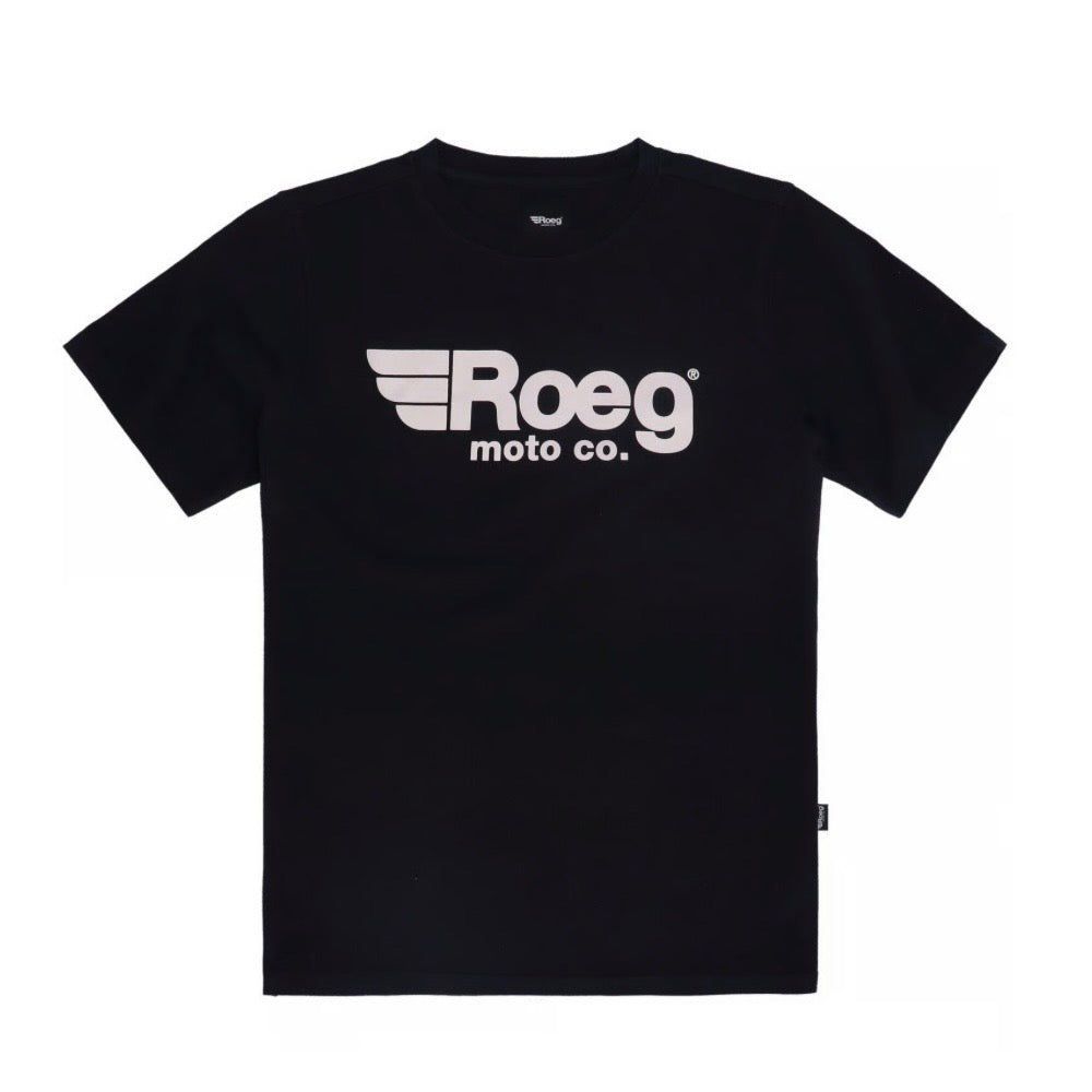 Roeg（ローグ）半袖Tシャツ "Rogo t-shirt" 【ブラック】