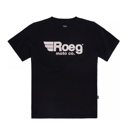 Roeg（ローグ）半袖Tシャツ "Rogo t-shirt" 【ブラック】
