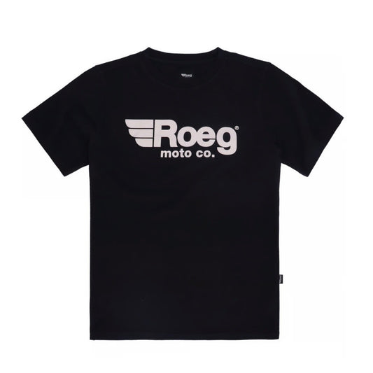 Roeg（ローグ）半袖Tシャツ "Rogo t-shirt" 【ブラック】
