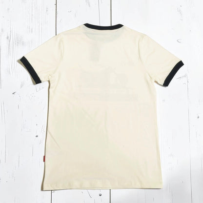 13 1/2 （サーティー アンド ア ハーフ）半袖Tシャツ "Calfolnia Company" 【ホワイト】