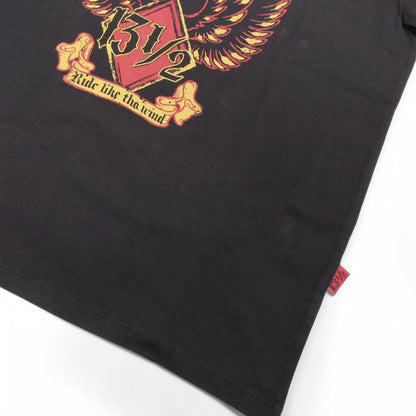 13 1/2 （サーティー アンド ア ハーフ）半袖Tシャツ "Ride the like wind"