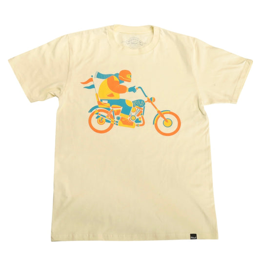Biltwell ビルトウェル 半袖Tシャツ "Howdy T-shirts"【オフホワイト】