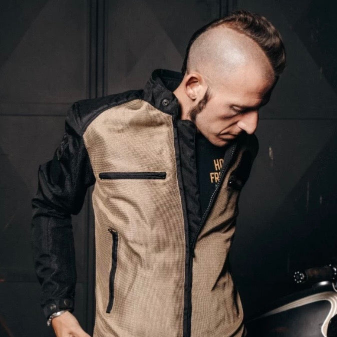 HOLYFREEDOM ホーリーフリーダム メッシュジャケット ”RETE GOLD 2025 JACKET”　【ブラック/ゴールド】