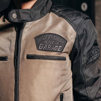 HOLYFREEDOM ホーリーフリーダム メッシュジャケット ”RETE GOLD 2025 JACKET”　【ブラック/ゴールド】