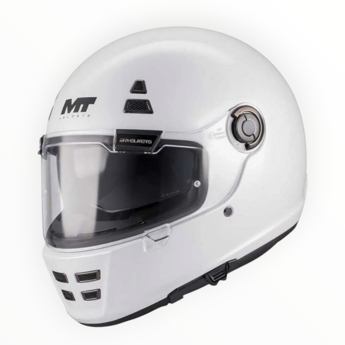 MT HELMETS  ”Jarama SV"  フルフェイスヘルメット【Puree Gloss White】装飾品