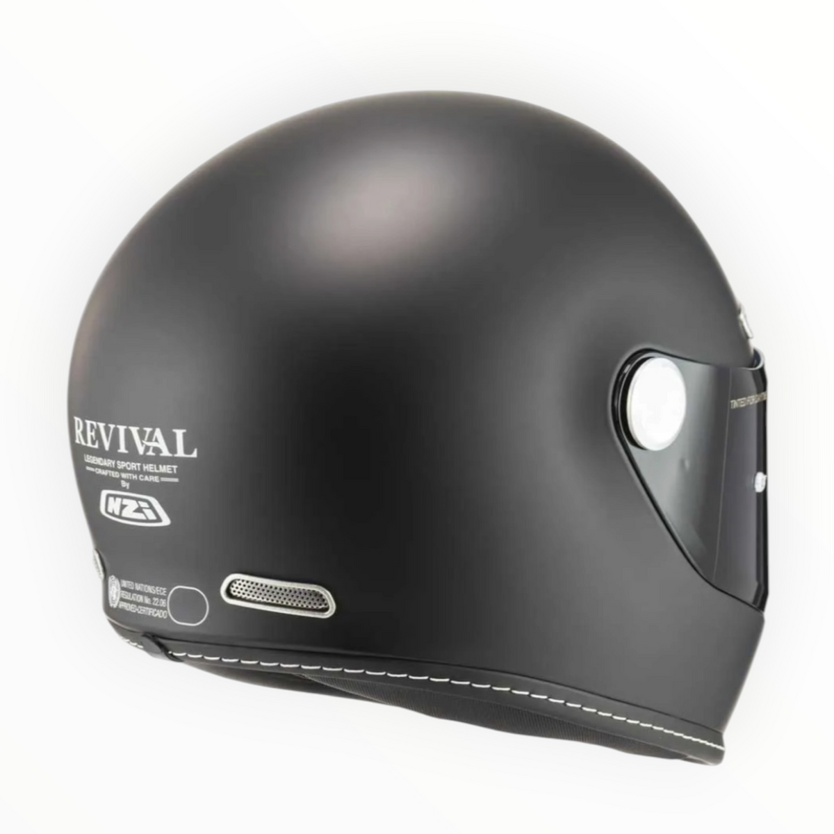 NZI HELMETS  ”REVIVAL"  フルフェイスヘルメット【Matt Black】装飾品