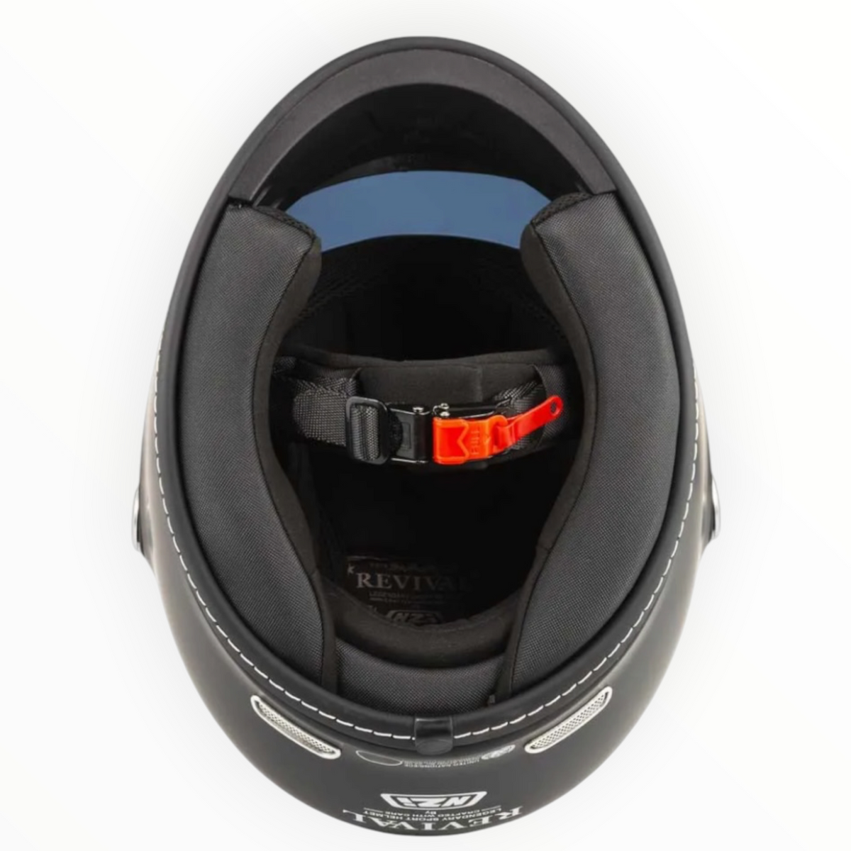 NZI HELMETS  ”REVIVAL"  フルフェイスヘルメット【Matt Black】装飾品