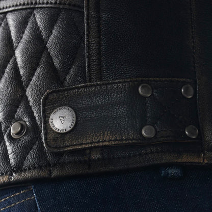 REBELHORN（レベルホーン）レザージャケット "Hunter II Leather Jacket " 【ヴィンテージブラウン】