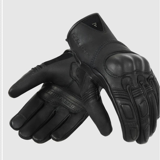 REBELHORN（レベルホーン）レザーグローブ "Thug II Motorcycle Gloves" 【ブラック】