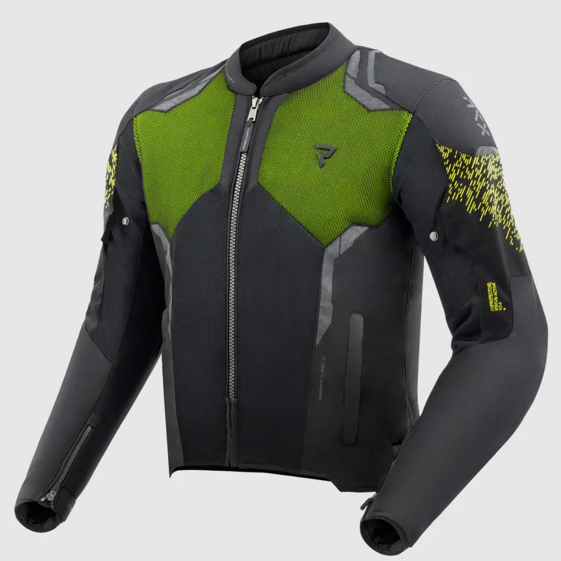 REBELHORN（レベルホーン）メッシュジャケット "Jax Motorcycle Jacket" 【グリーン】
