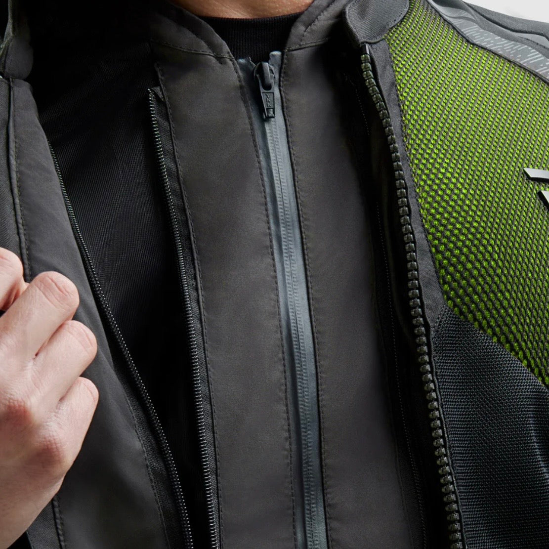 REBELHORN（レベルホーン）メッシュジャケット "Jax Motorcycle Jacket" 【グリーン】