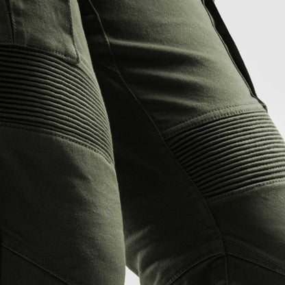 REBELHORN（レベルホーン）ライディングカーゴパンツ "Faster Motorcycle Jeans " 【グリーン】