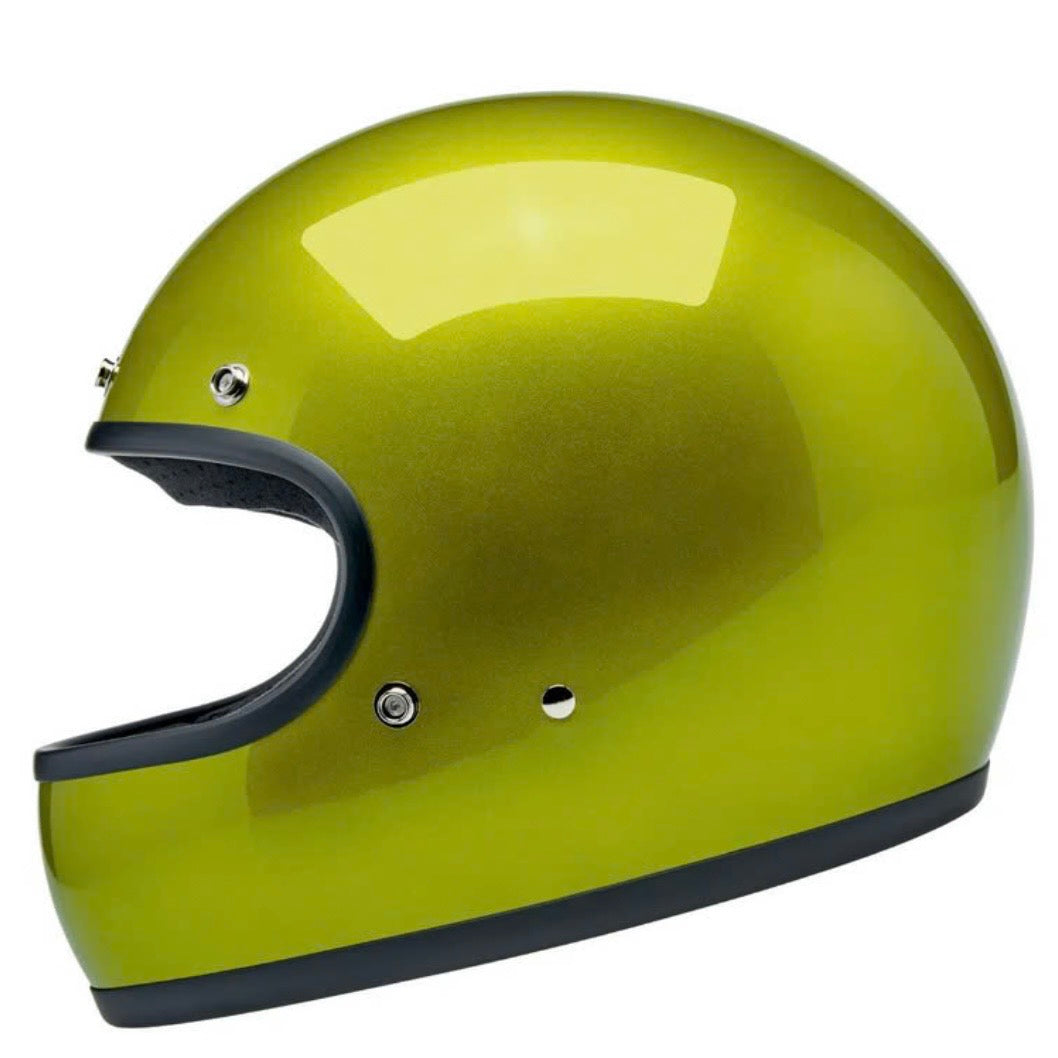 Biltwell ビルトウェル "GRINGO" フルフェイスヘルメット Metallic Lime【装飾品】