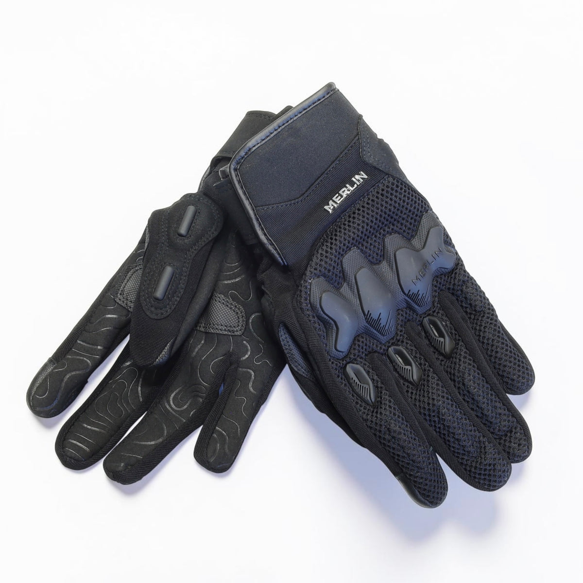 MERLIN （マーリン）メッシュグローブ "AIRFLOW TRAIL GLOVE" 【ブラック】