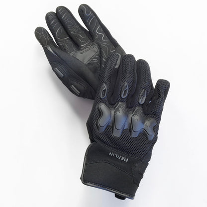 MERLIN （マーリン）メッシュグローブ "AIRFLOW TRAIL GLOVE" 【ブラック】
