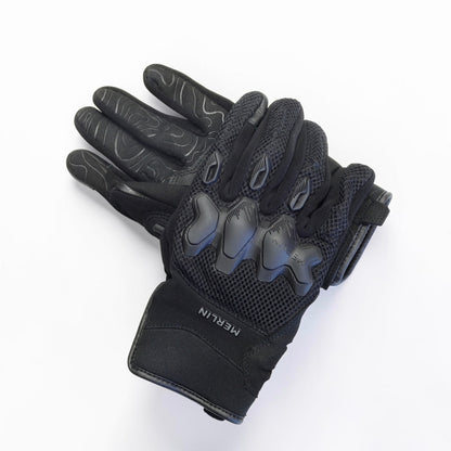 MERLIN （マーリン）メッシュグローブ "AIRFLOW TRAIL GLOVE" 【ブラック】