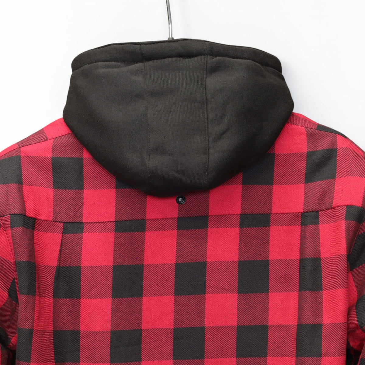 MERLIN （マーリン） ライディングシャツジャケット "DEADWOOD FLANNEL HOODY" 【ブラック/レッド】