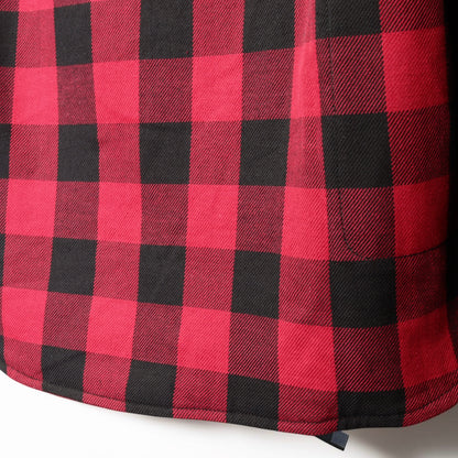MERLIN （マーリン） ライディングシャツジャケット "DEADWOOD FLANNEL HOODY" 【ブラック/レッド】