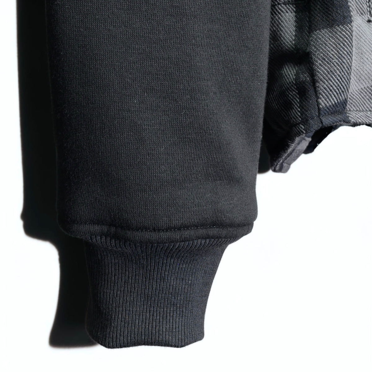 MERLIN （マーリン） ライディングシャツジャケット "DEADWOOD FLANNEL HOODY" 【ブラック/グレー】