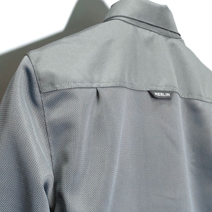 MERLIN（マーリン）メッシュジャケット "AERO MESH D3O RIDING SHIRT" 【ダークグレー】