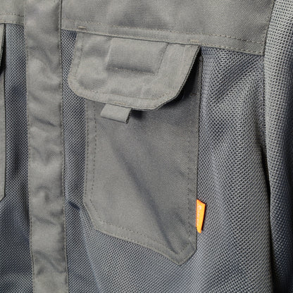 MERLIN（マーリン）メッシュジャケット "AERO MESH D3O RIDING SHIRT" 【ダークグレー】