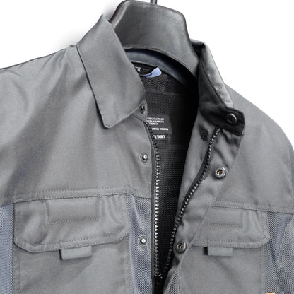 MERLIN（マーリン）メッシュジャケット "AERO MESH D3O RIDING SHIRT" 【ダークグレー】